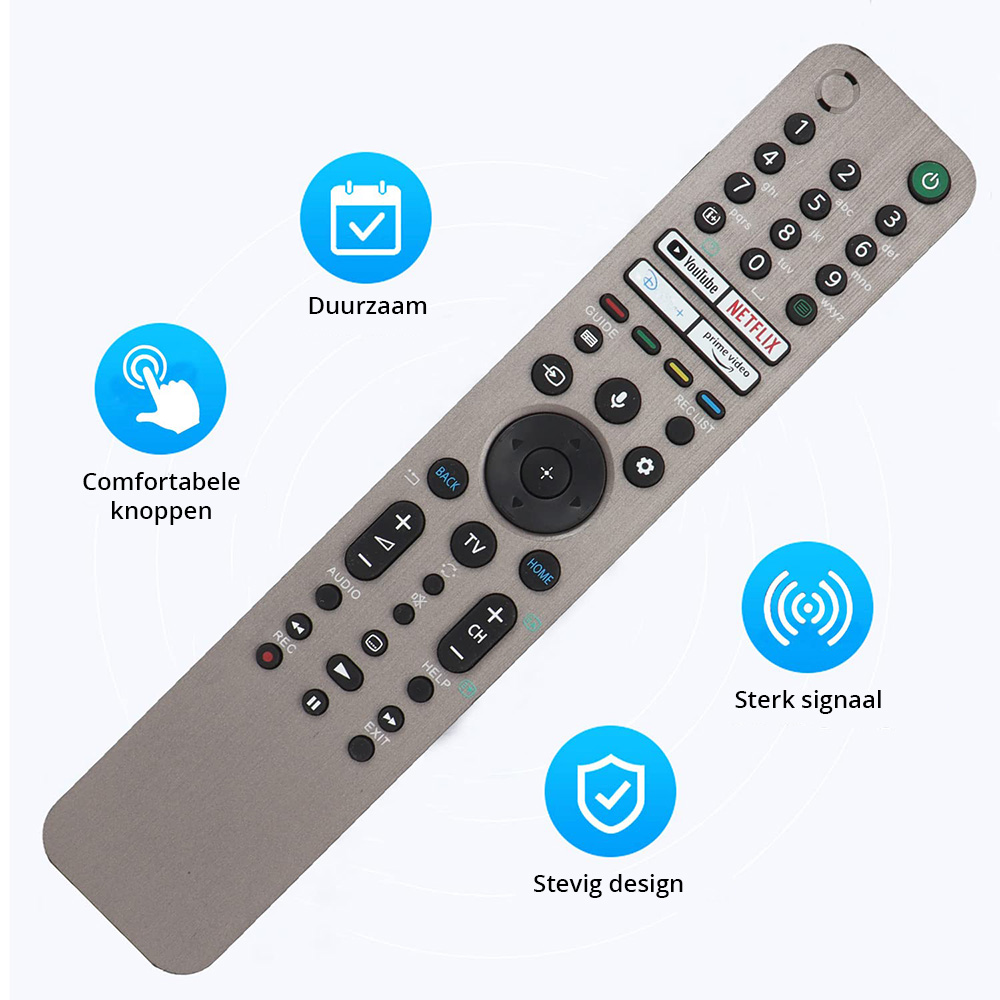 Sony Universele Voice afstandsbediening RMF TX621E Smart TV met apps
