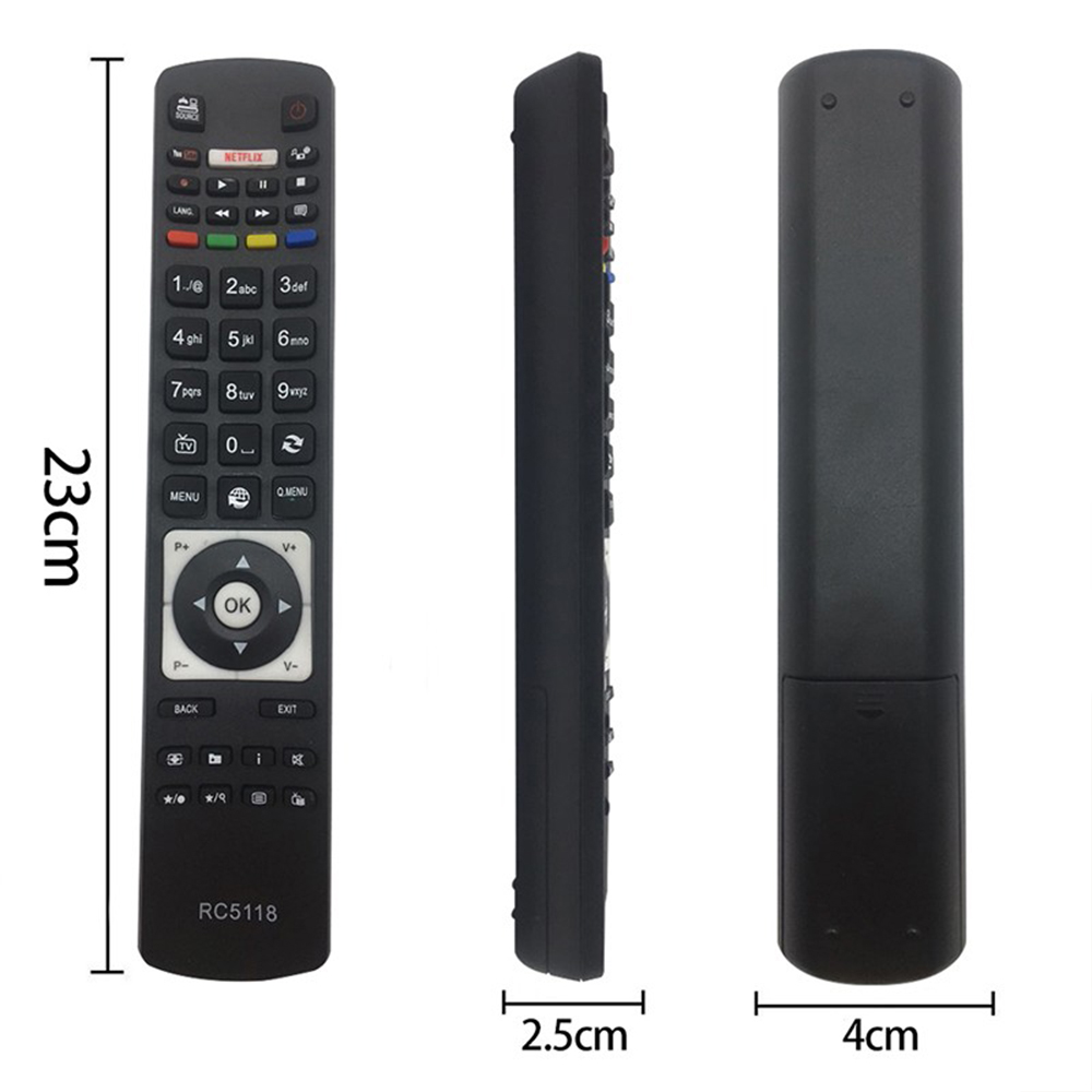 slimtron Hitachi RC5118 Universele afstandsbediening afmeting.jpg