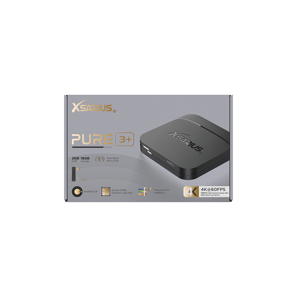 Xsarius Pure 3 Android IPTV Box voorzijde doos.jpg